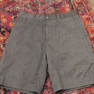 Charcoal gray volcom shorts